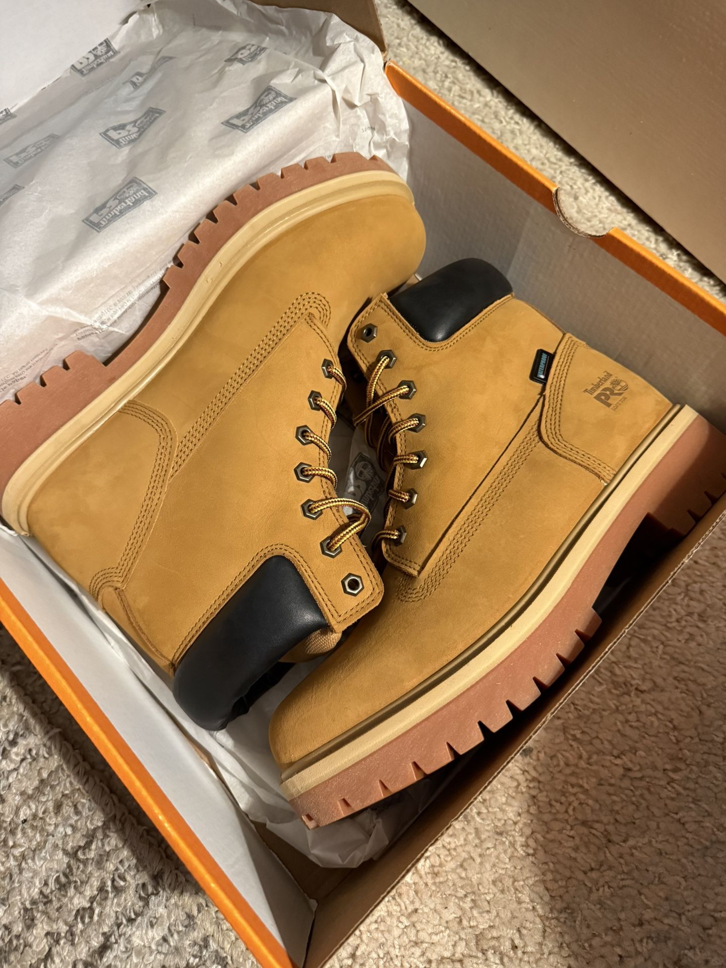 Size 10 Timberland Pro Boots