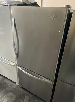 Whirlpool Bottom Freezer Stainless Steel Refrigerator