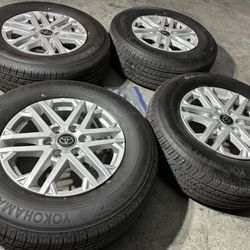 2024 Tundra Stock Wheels And Tires 
