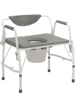 Homecraft Deluxe Bariatric Drop-arm Commode 08-170-6381