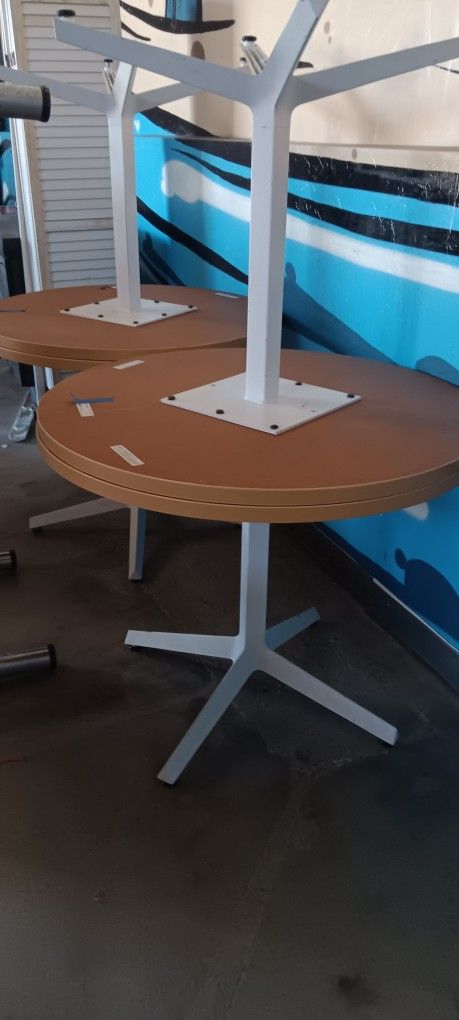 4 Round Tables Free Delivery