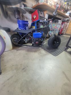 Custom Mini Bike with Honda GX200 Engine