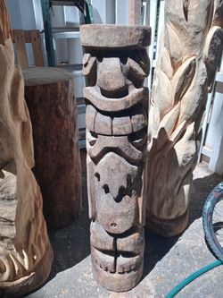 Tiki Carving