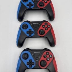 BEBENCOL Lot of 3 Wireless Game Controller Nintendo Switch