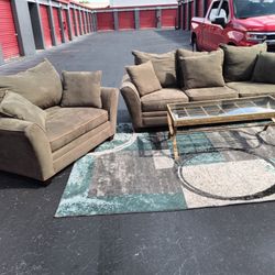 Couch and Loveseat 