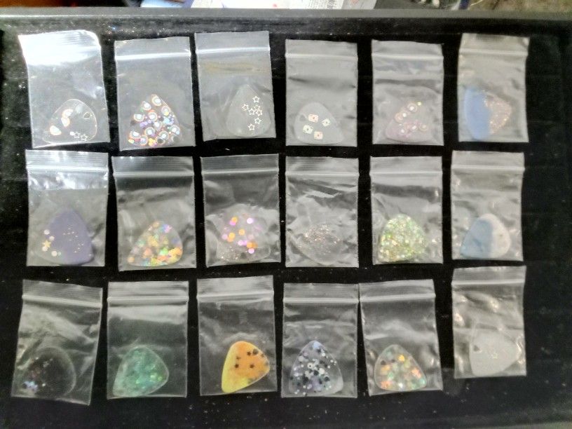 Epoxy Resin Guitar Picks!