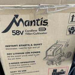 Mantis 3558 Cordless Tiller/cultivator