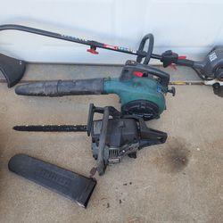 Gas powered landscape tools