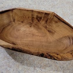 Tapas Bowl, Deep and Oval, 14-16 cm, Made of Olive Wood