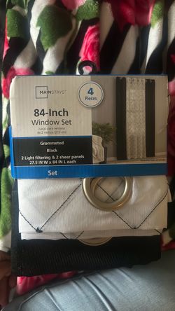 Curtains NEW 84inch