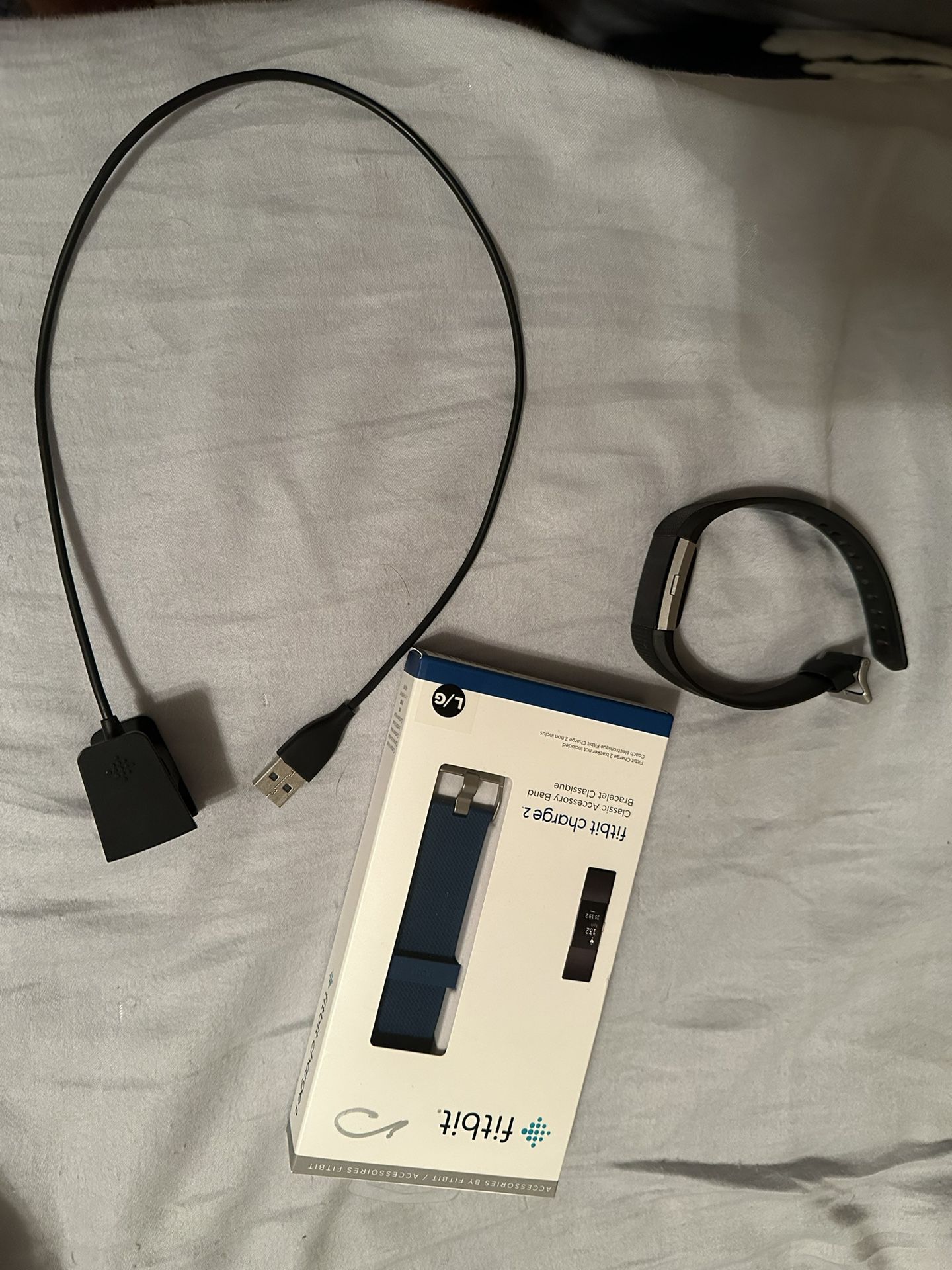Fitbit Charge 2 With Extra Band And Charger