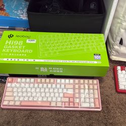 HI98 Gasket Keyboard Leobog -pink-aluminum