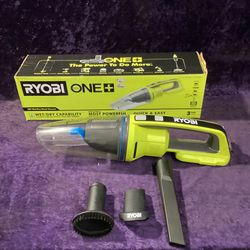 🧰🛠RYOBI ONE+ 18V Cordless Wet/Dry Hand Vacuum-NEW!(Tool Only)-$45!🧰🛠
