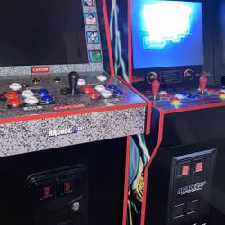 2 Arcade Set Mortal Kombat And Street Fighter