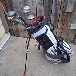 Golf Clubs And Drivers With Bag 