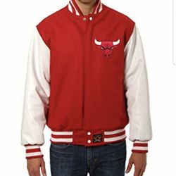 Vintage Chicago Bulls reversible varsity jacket