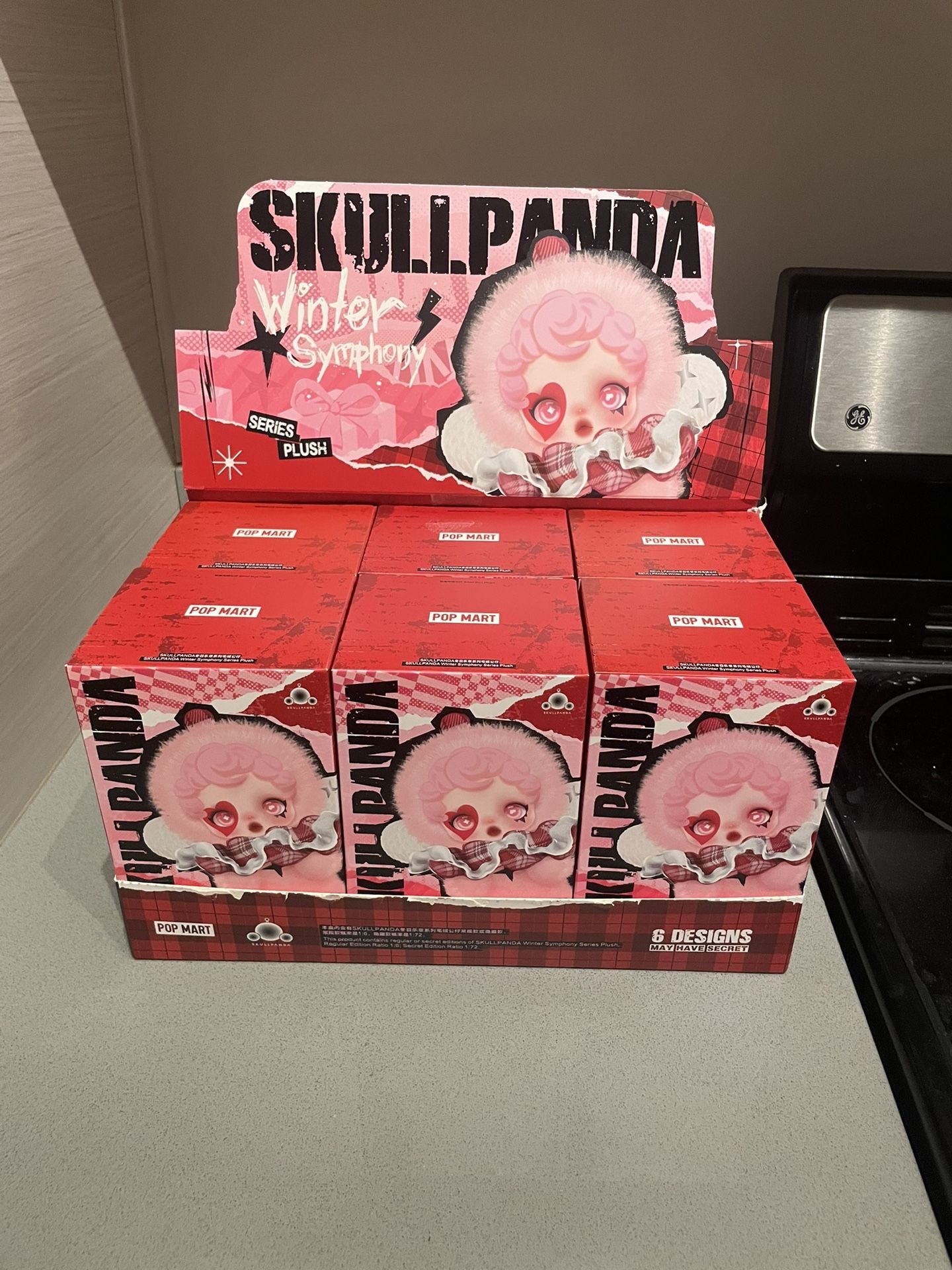 Skull Panda Winter Symphony Keychains