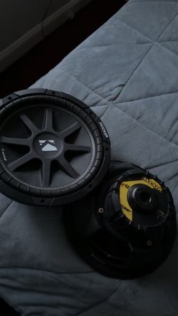 2x 12 inch kicker subwoofers