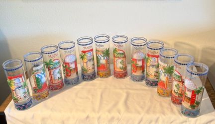 Pottery Barn Mojito glasses