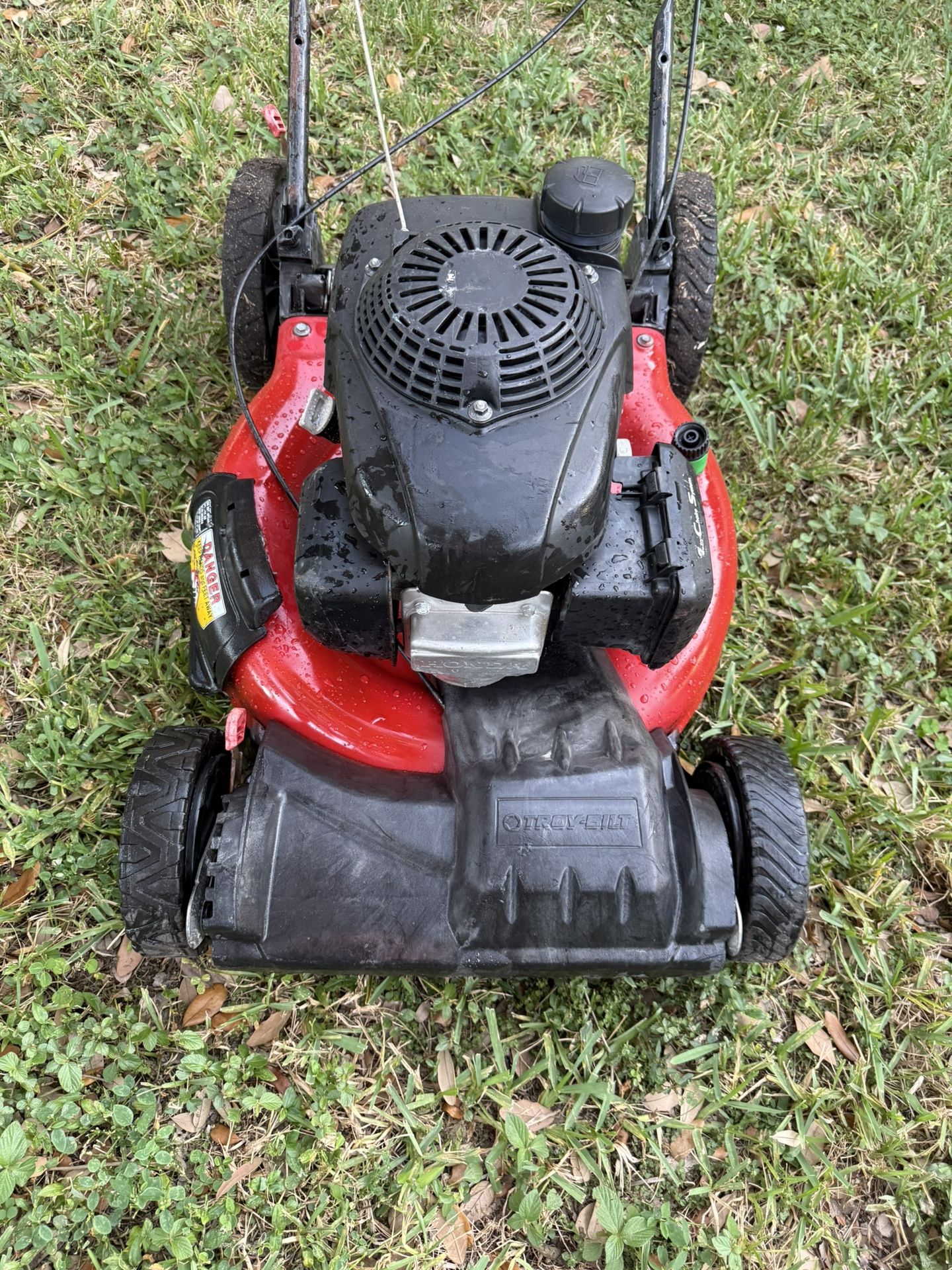 Lawn Mower Craftsman With Honda Engine Excellent Condition Front Wheel Drive Self Propelled Work Great