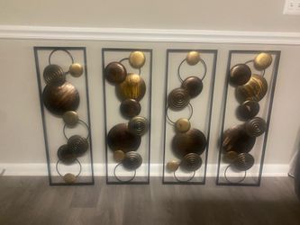 Metal wall art