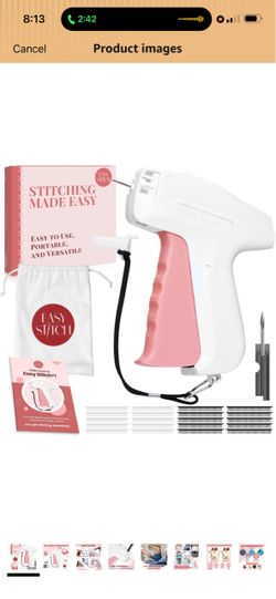 Stitch Gun For Quick Clothing Fixes,
