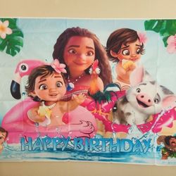 Disney Moana birthday $7