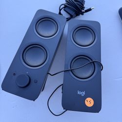 Logitech Z207 2.0 Stereo Computer Speakers with Bluetooth