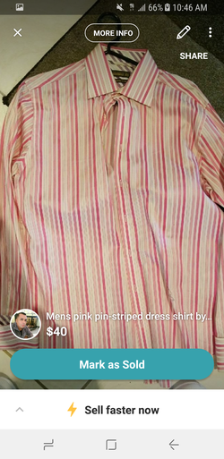 TED BAKER french cuff dress shirt