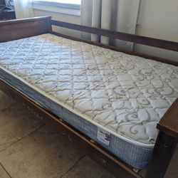 Twin Size Bed With Frame