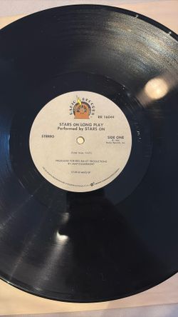 Stars On Long Play Radio Vinyl Record 