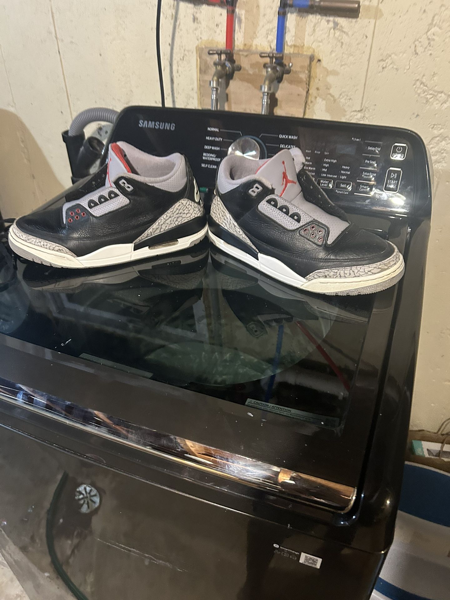Jordan 3 Cement Black