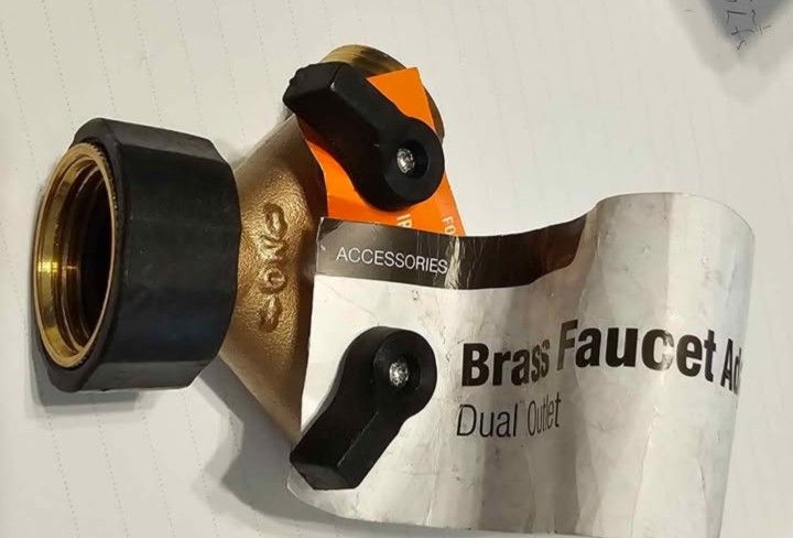 DUAL BRASS ADAPTER 