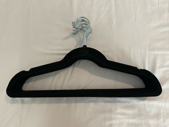 Black Velvet Hangers