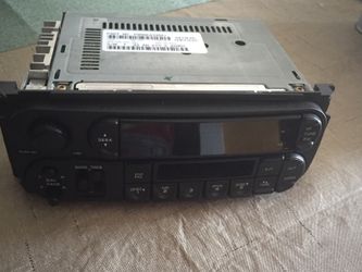 Chrysler Stock radio