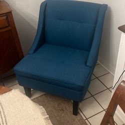 Blue Lounge Chair 