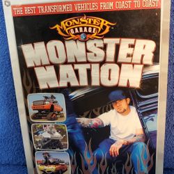 2004 (New) Monster Garage "Monster Nation" 176 Page Book