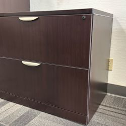Save $100 Off! Locking 2 Drawer Lateral File Cabinet 