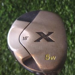Callaway X 5-wood, a golf club designed for long shots from the fairway or rough. 