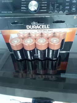 Duracell size D battiers 8pack