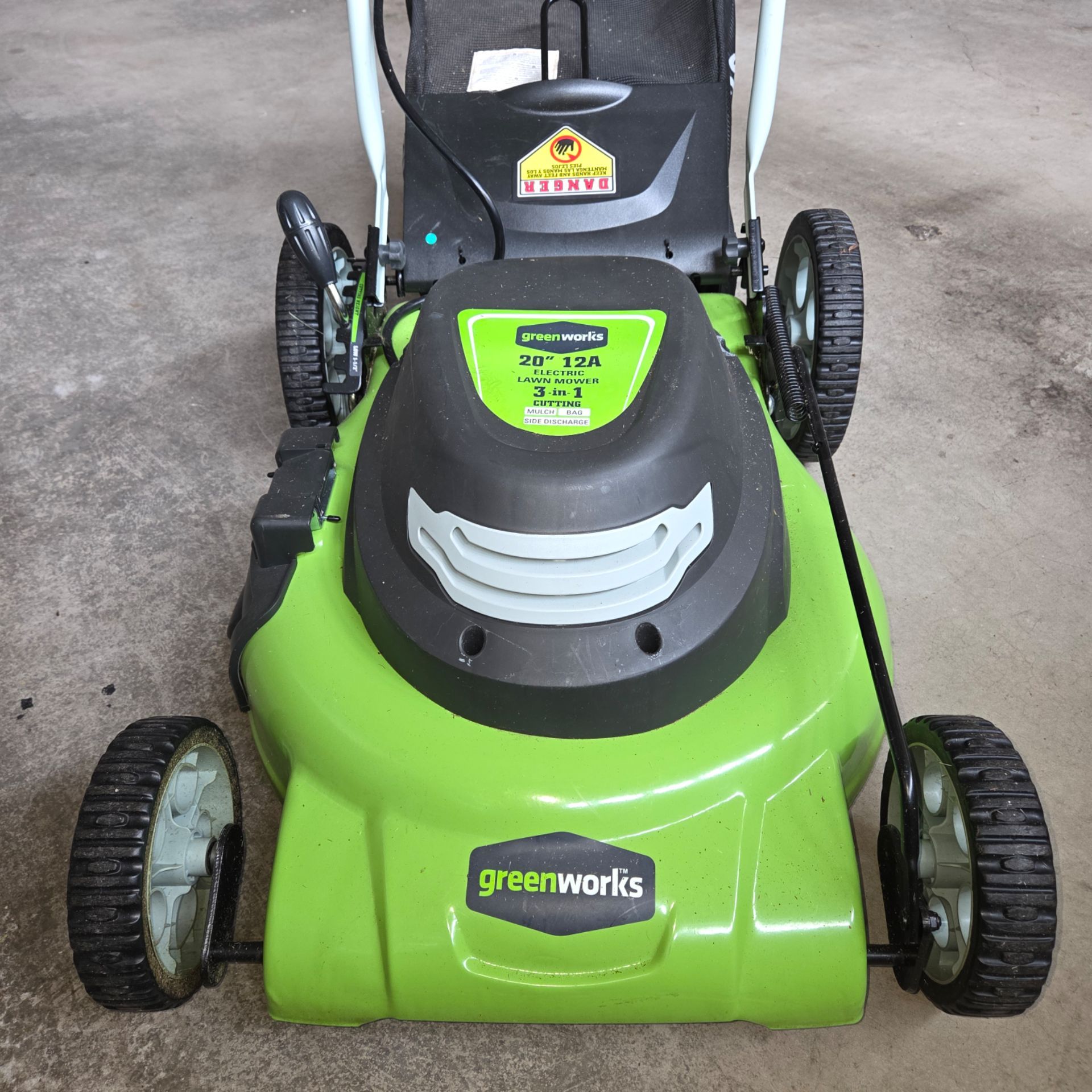 Greenworks 20" Electric Lawn Mower 25022