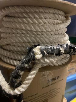 Originally $$175  145 Feet Of Twisted Nylon Polyester Gym Workout -jobsite - Handy Man Rope