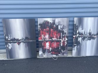 3 Piece Canvas Art