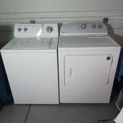 Admiral Washer And Whirlpool Gas Dryer Excellent Working Condition 