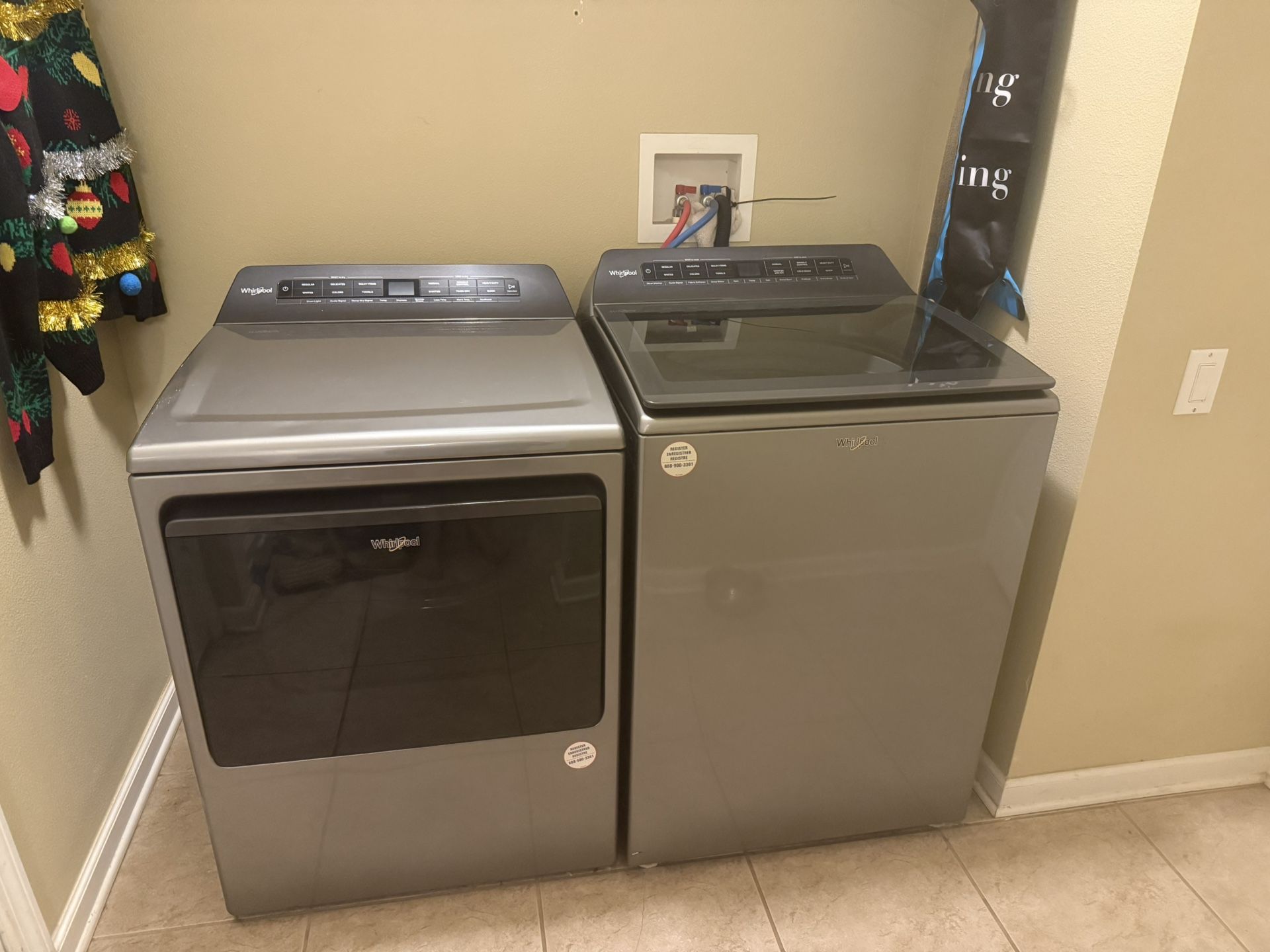 Whirlpool Smart Washer & Dryer
