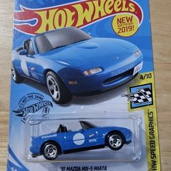 Hotwheels 91 Mazda Mx-5 Miata 