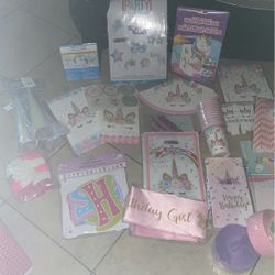 Unicorn Party Supplies