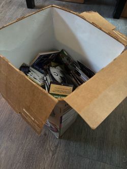 Box of random cards
