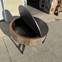 Round Coffee Table With Storage