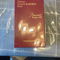 Maison Francis Kurkdjian Paris Baccarat Rouge 540